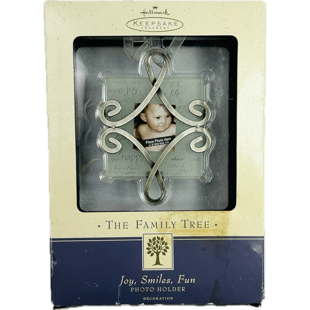 Hallmark Joy, Smiles, Fun Photo Holder The Family Tree Collection Boxed